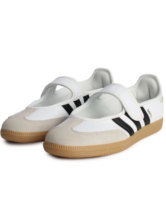 adidas Shoes - NEW adidas Samba Jane Shoes in Cloud White / Alumina / Core Black